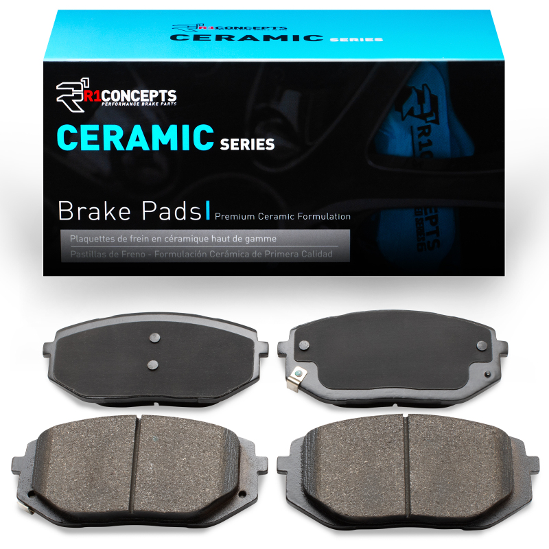 Hyundai Sonata Brake Pads - Front - R1 Concepts - Ceramic - `21-`25